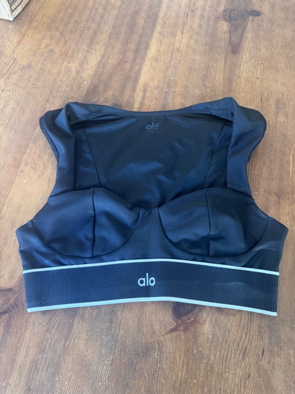 ALO Yoga Black Sports Bra